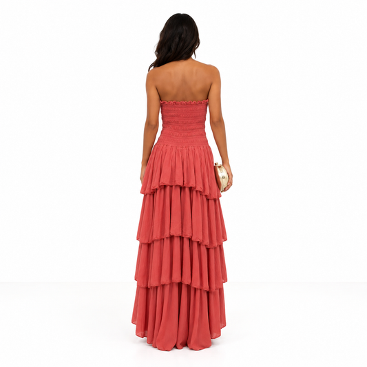 Sienna Ruffle Maxi Dress