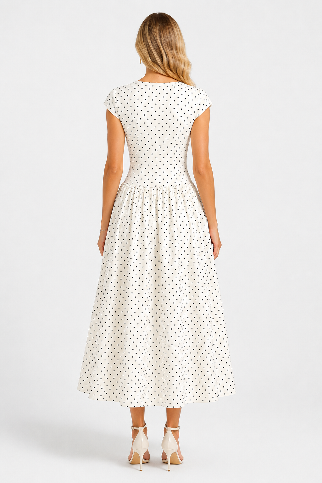 Riviera Polka Dot Dress