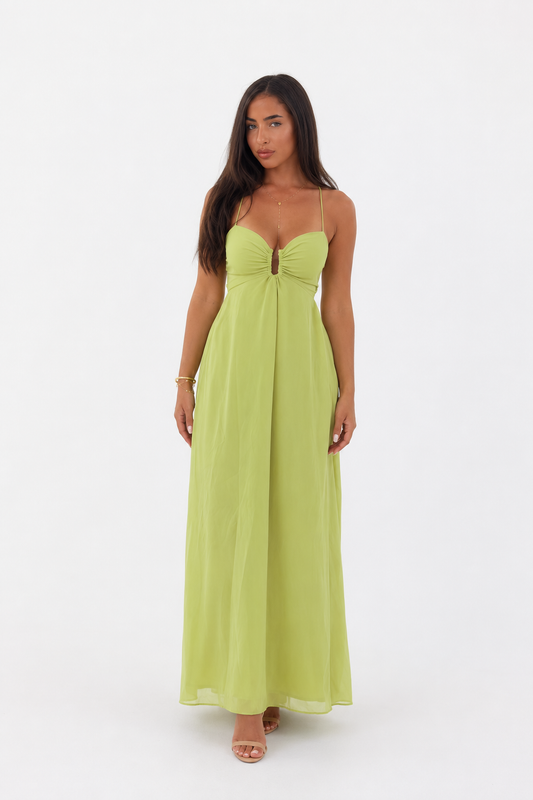 Liora Open Back Maxi Dress