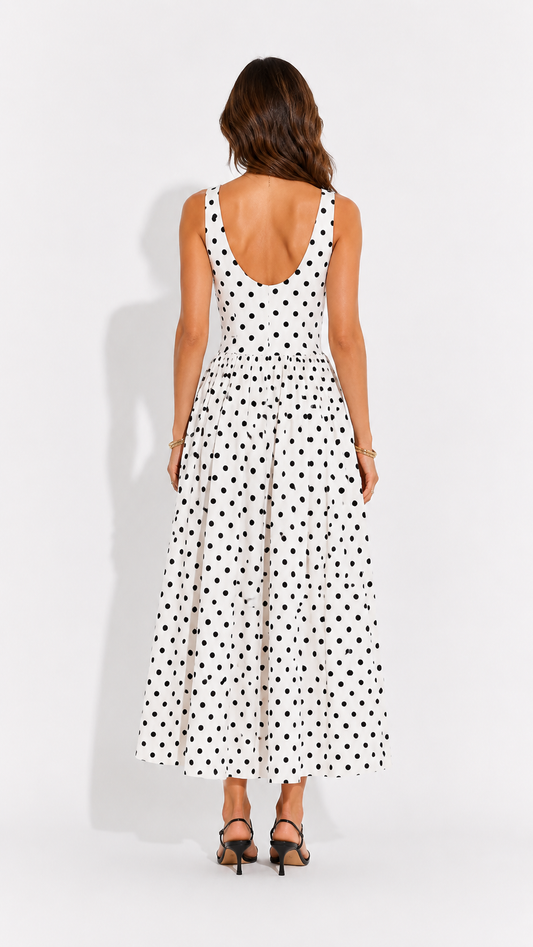 Isla Linen Summer Dress