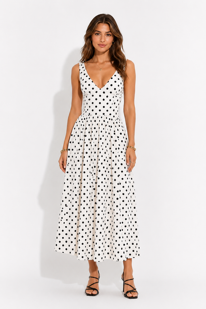 Isla Linen Summer Dress