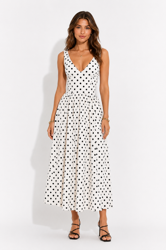 Isla Linen Summer Dress