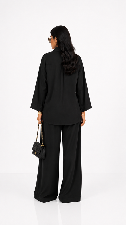 Black Two Piece Lounge Set