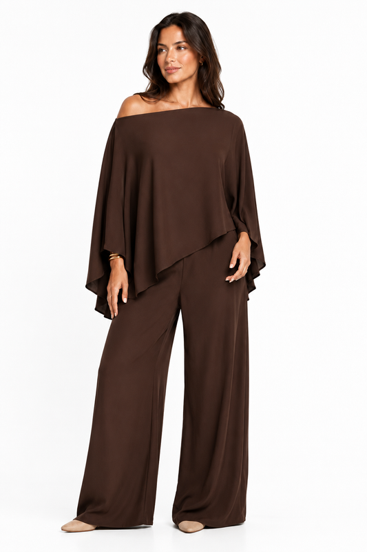 Chocolate Brown Relaxed Co-Ord Set