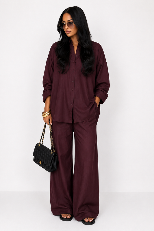Burgundy Lounge Set