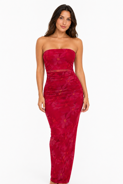 Amara Floral Maxi Dress
